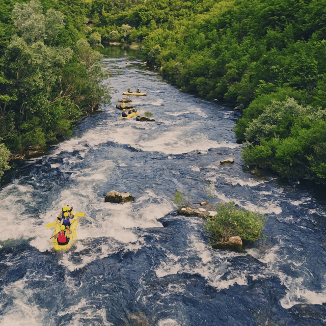 Cetina River Guided Canoe Rafting Adventure - Pricing and Availability