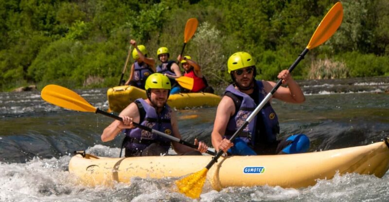 Cetina River Guided Canoe Rafting Adventure - Experience Highlights