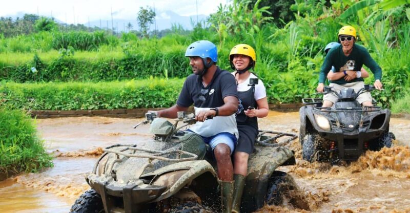 Challenging ATV, Ubud Waterfall, Hindu Temple and Shopping - Key Points