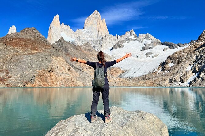Chalten Full Day Desert Lake VESPIGNANI GLACIER TREKKING - Tour Overview and Details