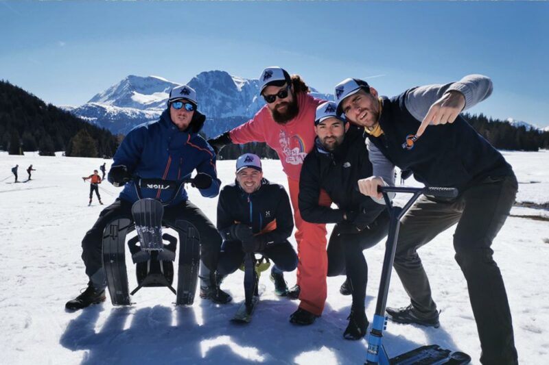Chamonix: Outdoor Smartphone Game for a Bachelor Party - Exciting Outdoor Activities
