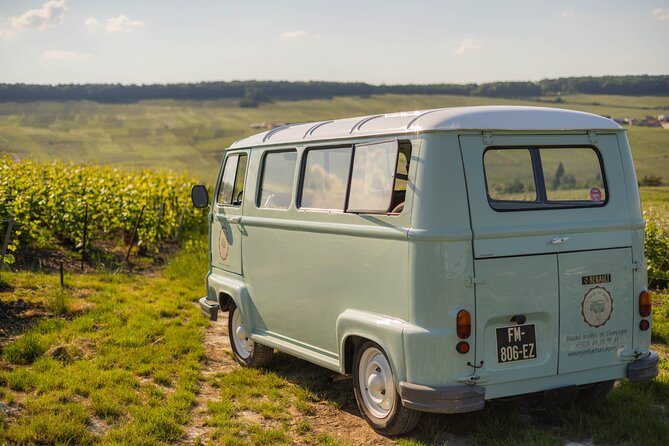 Champagne Experience With a Vintage Van From Epernay - 3 Hours - Winegrowers Cellar Visit