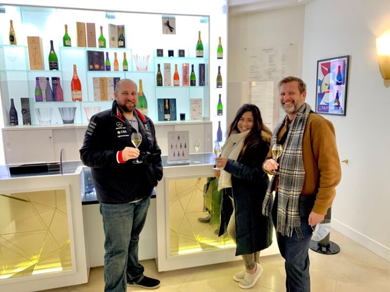 Champagne Region From Paris: Reims and Champagne Tasting - Champagne Tasting at Champagne House