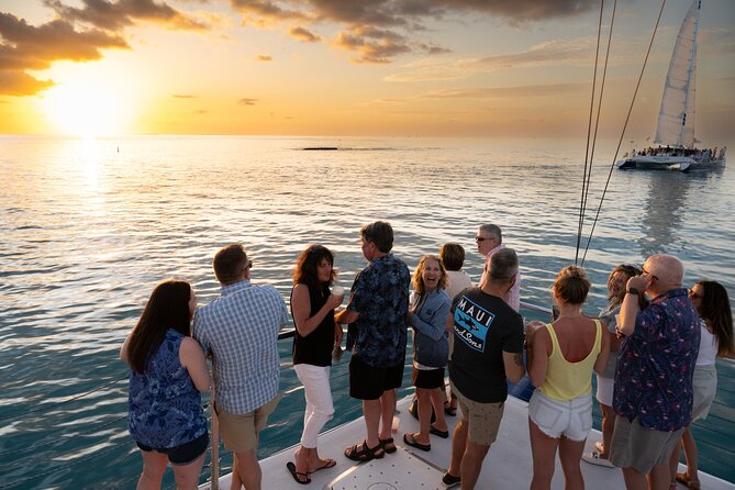 Champagne Sunset Catamaran Cruise in Key West With Cocktails! - Peaceful Evening Getaway