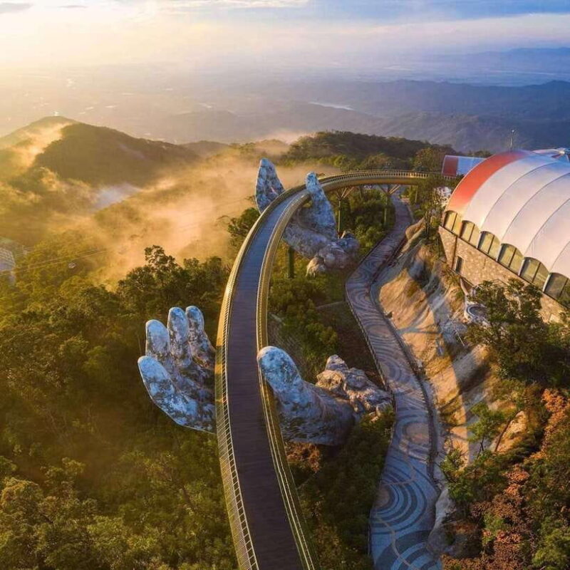CHAN MAY PORT TO GOLDEN BRIDGE - BA NA HILL BY PRIVATE CAR - Key Features of the Tour