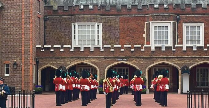 Changing of the Guard at Buckingham Palace - Uniform and Regiments