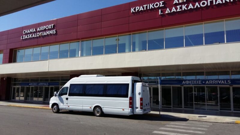 Chania Airport (Chq) To/From Chania Suburbs - Zone 3 - Pickup/Drop-off Locations