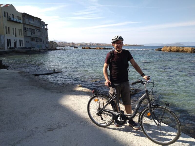 Chania Alternative Sunset Bike Tour - Aristocratic District of Halepa