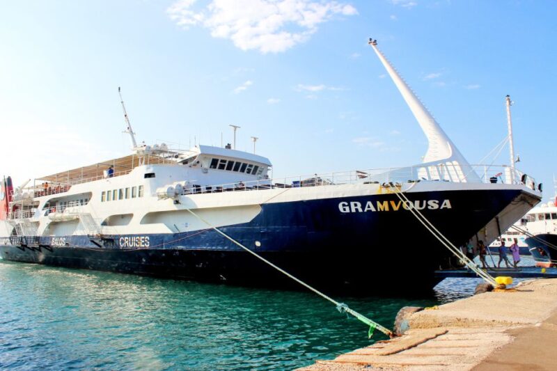 Chania Areas/Kalyves: Gramvousa Island & Balos, Boat Ticket Extra - Included in the Tour