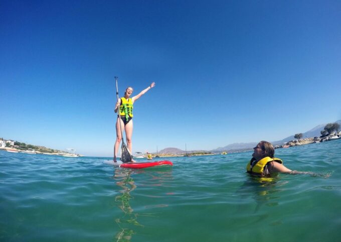 Chania: Boat Trip With Guided Snorkeling & Stand-Up Paddling - Safety and Precautions
