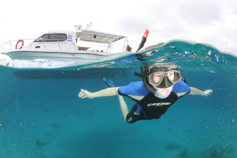 Chania: Boat Trip With Scuba and Snorkeling Experience - Scuba and Snorkeling Details