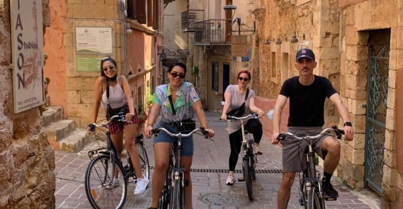 Chania: City Highlights Small Group Bike Tour - Safety and Comfort