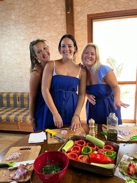 Chania Cooking Class - The Authentic - Preparing the Meals