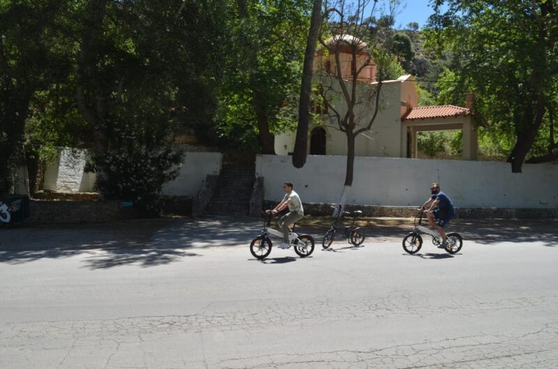 Chania Ebike Fit Tour + Traditional Snack - Included Equipment and Refreshments