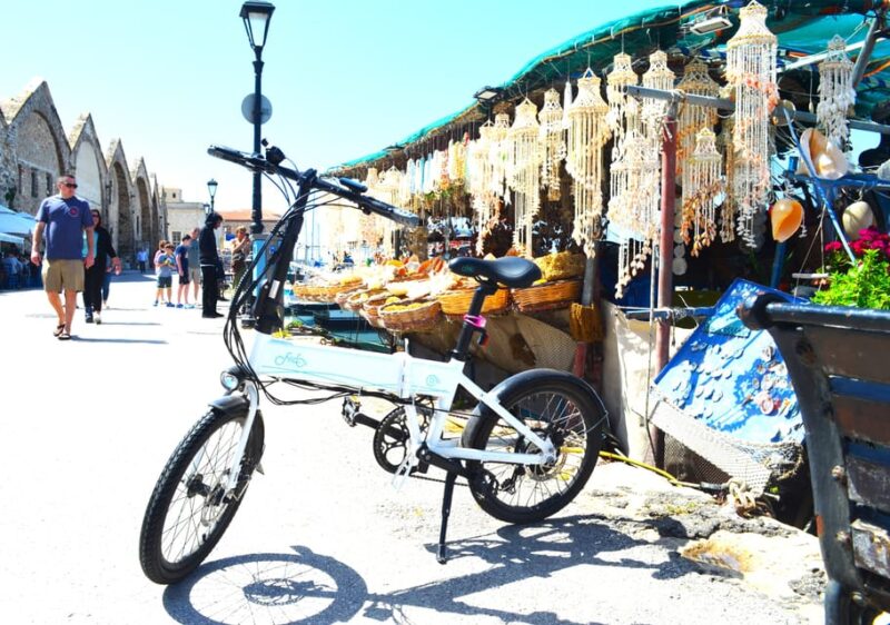 Chania Ebike Historical Tour + Snack in the Most Famous Cafe - Key Points