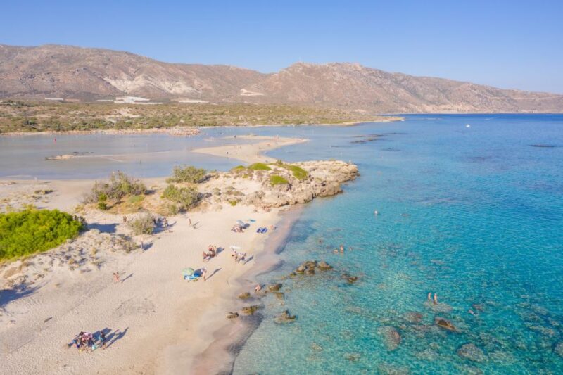 Chania: Elafonisi Beach Day Trip With Elos Stop and Transfer - Elafonisi Beach Experience