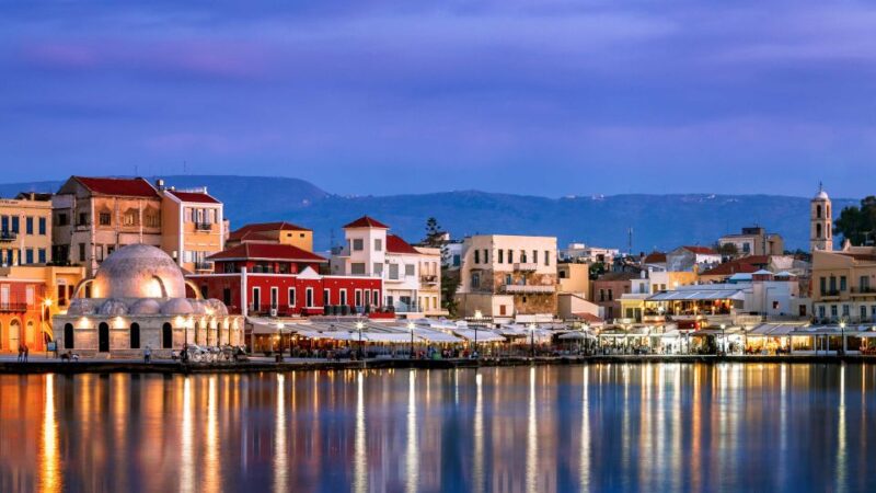 Chania Evening From Rethymno - Key Points