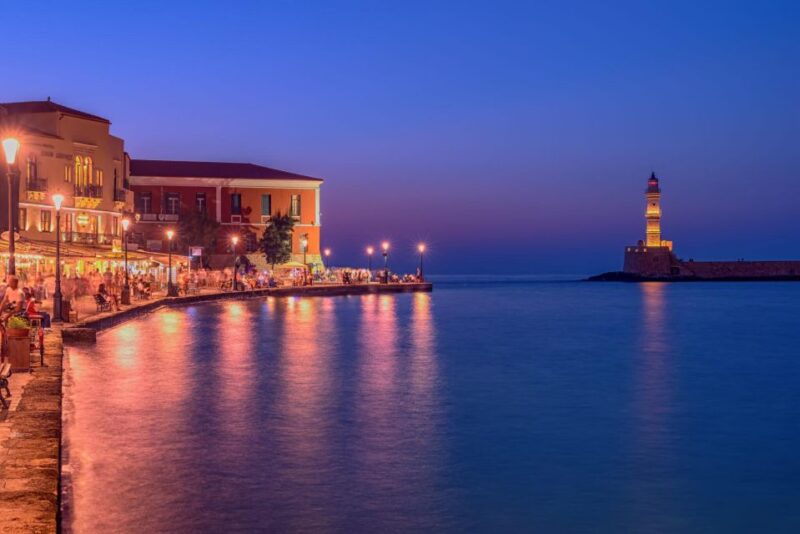 Chania Evening Out Transfer From Rethymno - Availability and Reserve Now Options