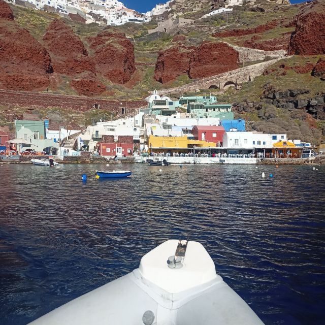 Chania: Full-Day Santorini Private Cruise With Visit to Oia - Cruise Duration and Suitability