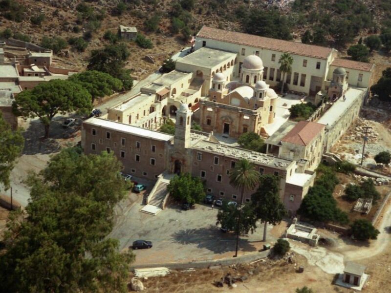Chania Highlights: Venizelos, Stavros, Holy Trinity (Agia Triada) & Marathi - Exploring Agia Triada Monastery