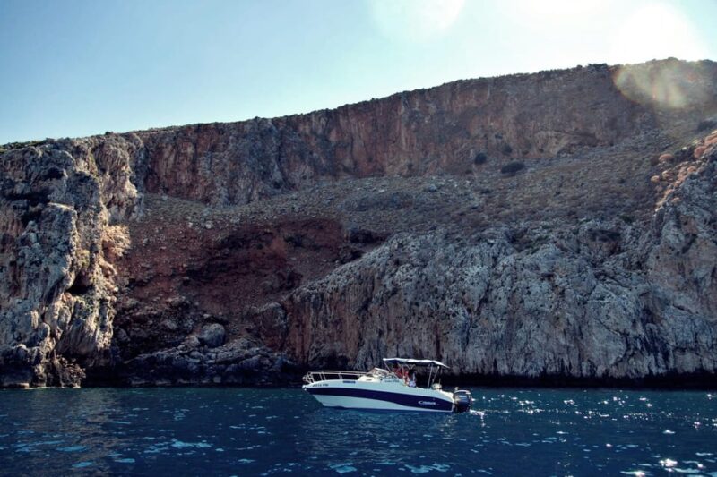 Chania-Kalyves: Private Boat Cruise With Swim Stops - Live Tour Guide