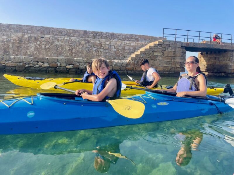 Chania: Morning Sea Kayak Tour Along the Coastline - Guided Tour at Tampakaria