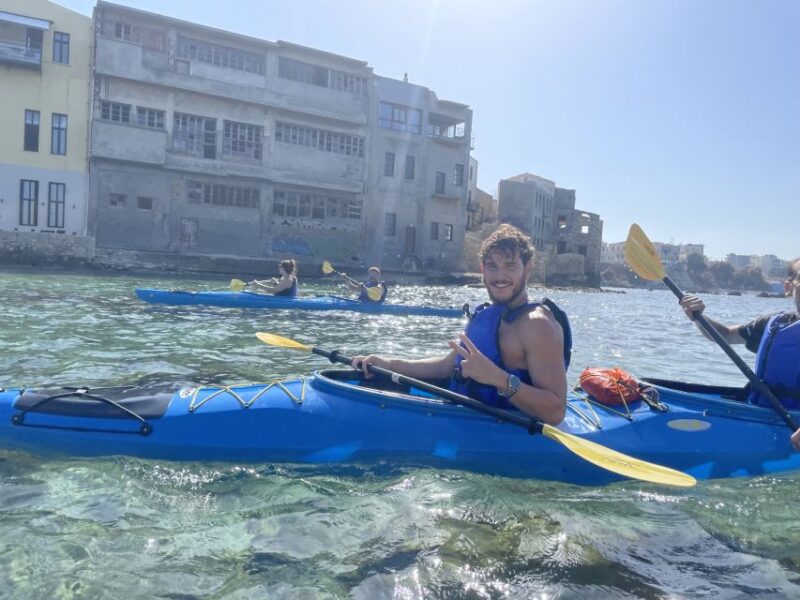 Chania: Morning Sea Kayak Tour Along the Coastline - Adventure in the Old Venetian Harbour