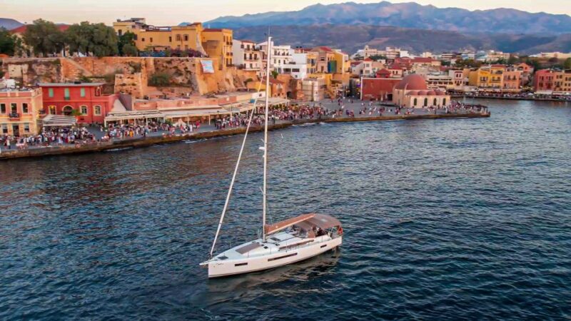 Chania Old Port: Private Sailing Cruise With Meal & Swimming - Traditional Cretan Meal Onboard