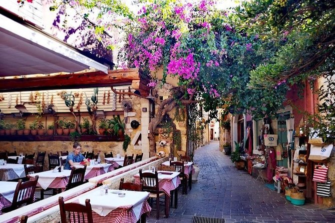 Chania Old Town Private Tour With Pick up (Price per Group of 6) - Dining and Shopping