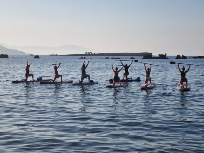 Chania : Pilates on Sup ( Stand up Paddle) - What to Bring