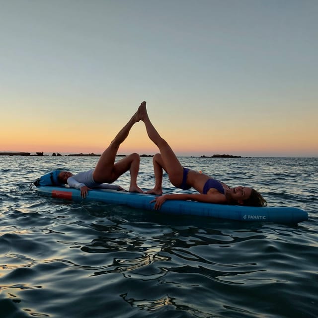 Chania : Pilates on Sup ( Stand up Paddle) - Recap