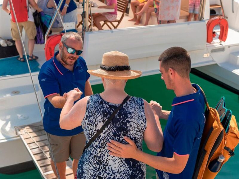 Chania: Private Day Catamaran Cruise With Swimming and Meal - Water Activities and Gear