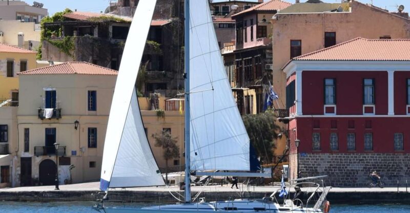 Chania: Private Sailing Cruise With Snorkel, Lunch & Drinks - Key Points