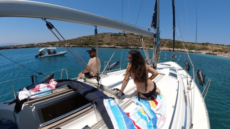 Chania: Private Sailing Cruise With Snorkel, Lunch & Drinks - Secluded Island of Ag. Theodori