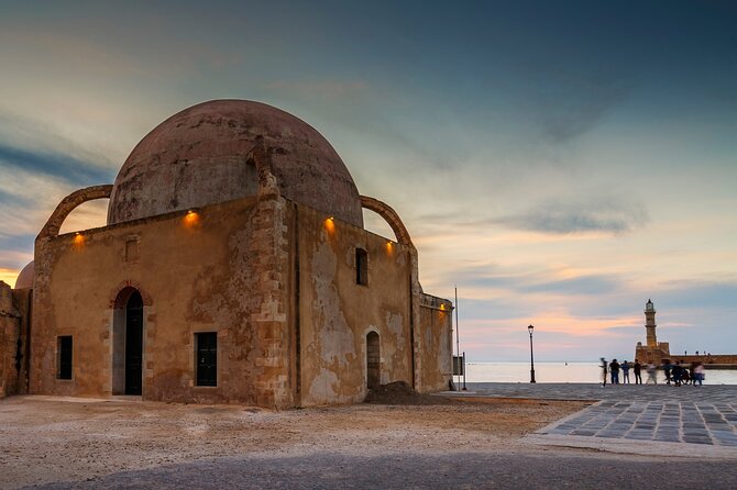 Chania Sunset Hidden Gems Tour With Diner and Wine Tasting - Unraveling the Venetian Old Port