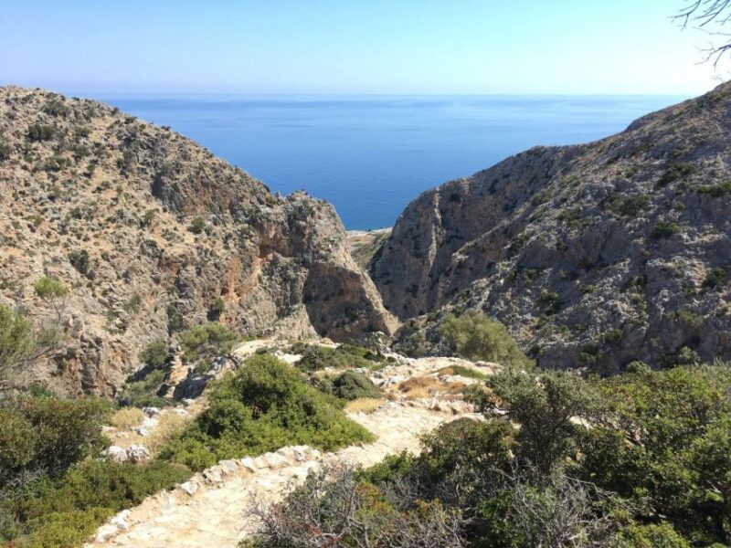 Chania to Irini Gorge & Sougia Village Private Transfer Tour - Hiking the Agia Irini Gorge