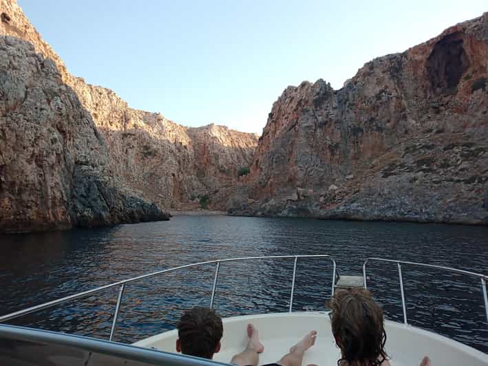 Chania,Kalyves-The Three Cove Boat Trip - Tour Highlights