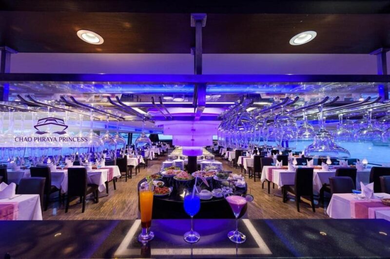 Chao Phraya Dinner Cruise With Private Transportation - Dinner and Cuisine