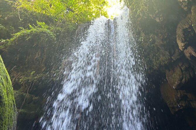 Charco Azul, Hidden Caves, Waterfalls, Beach, Free Adult Drinks - Meeting Point and Logistics