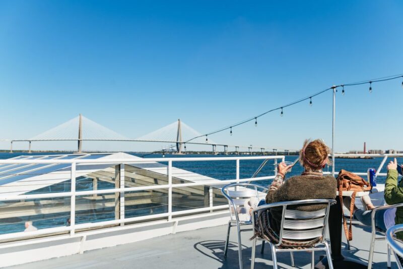 Charleston: Daytime or Sunset Historic Harbor Cruise - Onboard Amenities
