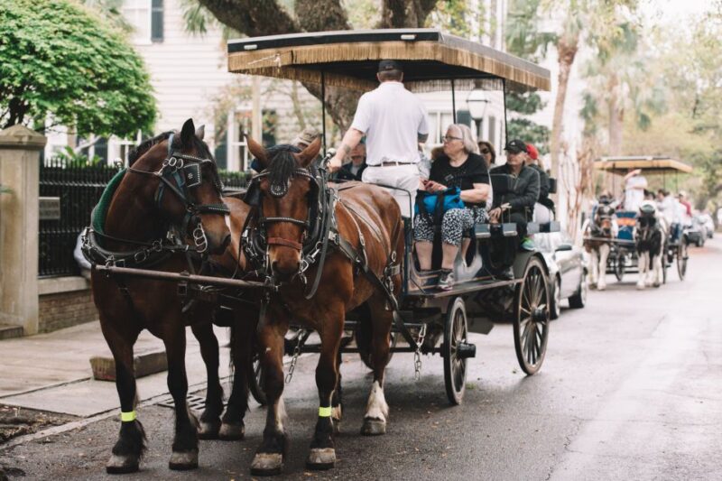 Charleston: Downtown Evening Haunted History Carriage Tour - Highlights of the Tour