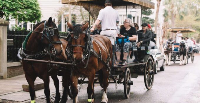 Charleston: Downtown Evening Haunted History Carriage Tour - Reservation and Cancellation