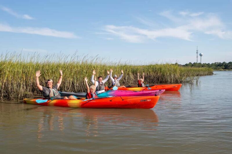 Charleston: Folly River Sunset Kayak Dolphin Safari - An Introduction to Folly River Kayaking