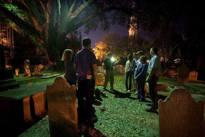 Charleston Ghost & Graveyard Night-Time Guided Walking Tour - Tour Schedule and Group Size