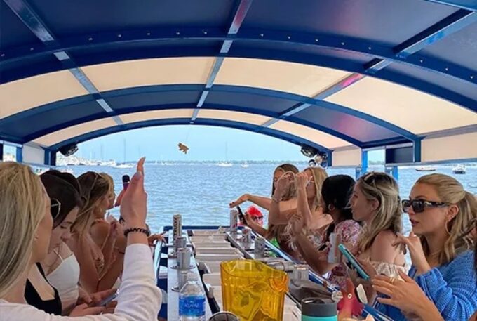 Charleston: Harbor Bar Pedal Boat Party Cruise - Safety and Accessibility