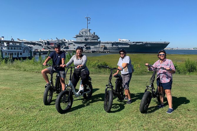 Charleston Harbor & Marina E-Bike Tour - Experience Waterfront Memorial Park