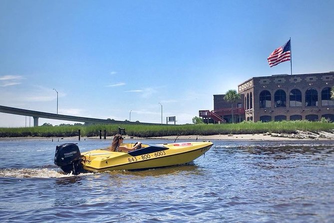 Charleston Harbor Speed Boat Adventure Tour - Inclusions in the Adventure
