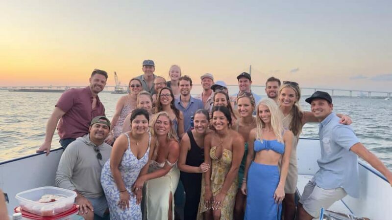Charleston: Harbor Sunset Cruise from Shem Creek - Music - Key Points