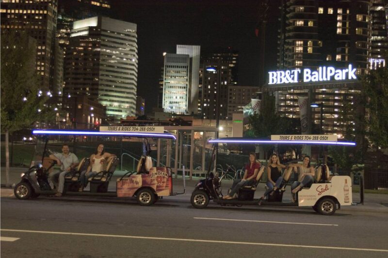 Charlotte: Historical City Tour on Eco-Friendly Cart - Meeting Point and Parking