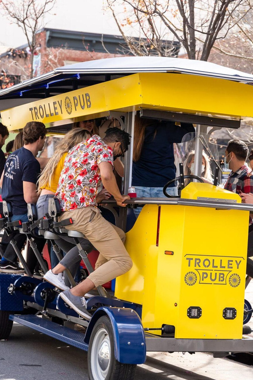Charlotte: Private Trolley Pub Tour With Drinks - Pub Crawl Stops